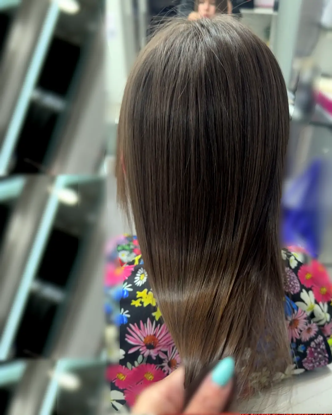 Proaddiction hair smoothing treatment result in Brighton Beach Brooklyn